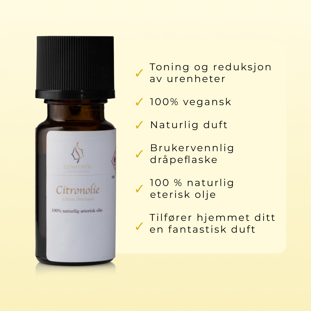 Naturlig Eterisk Sitronolje