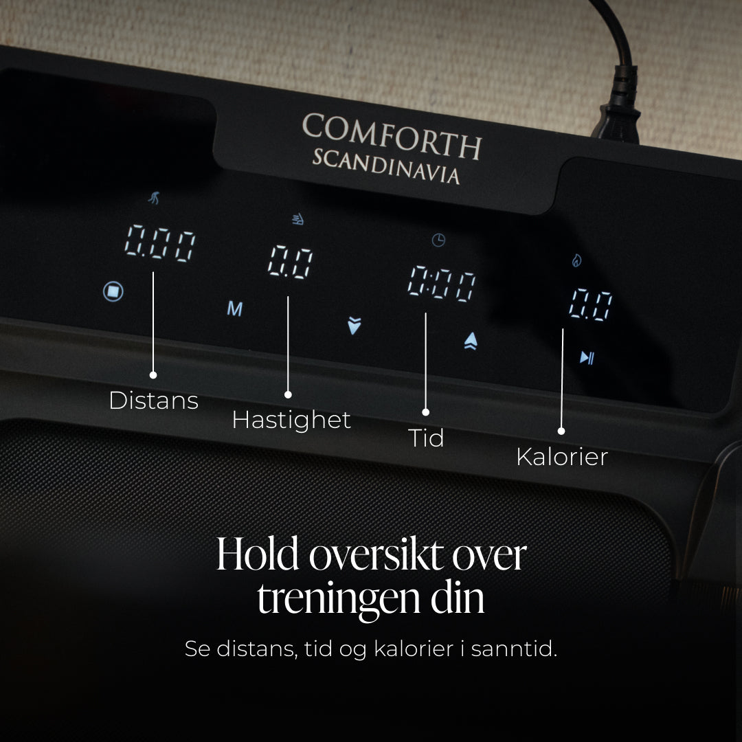 Comforth MotionPro – Sammenleggbart gå- og løpebånd