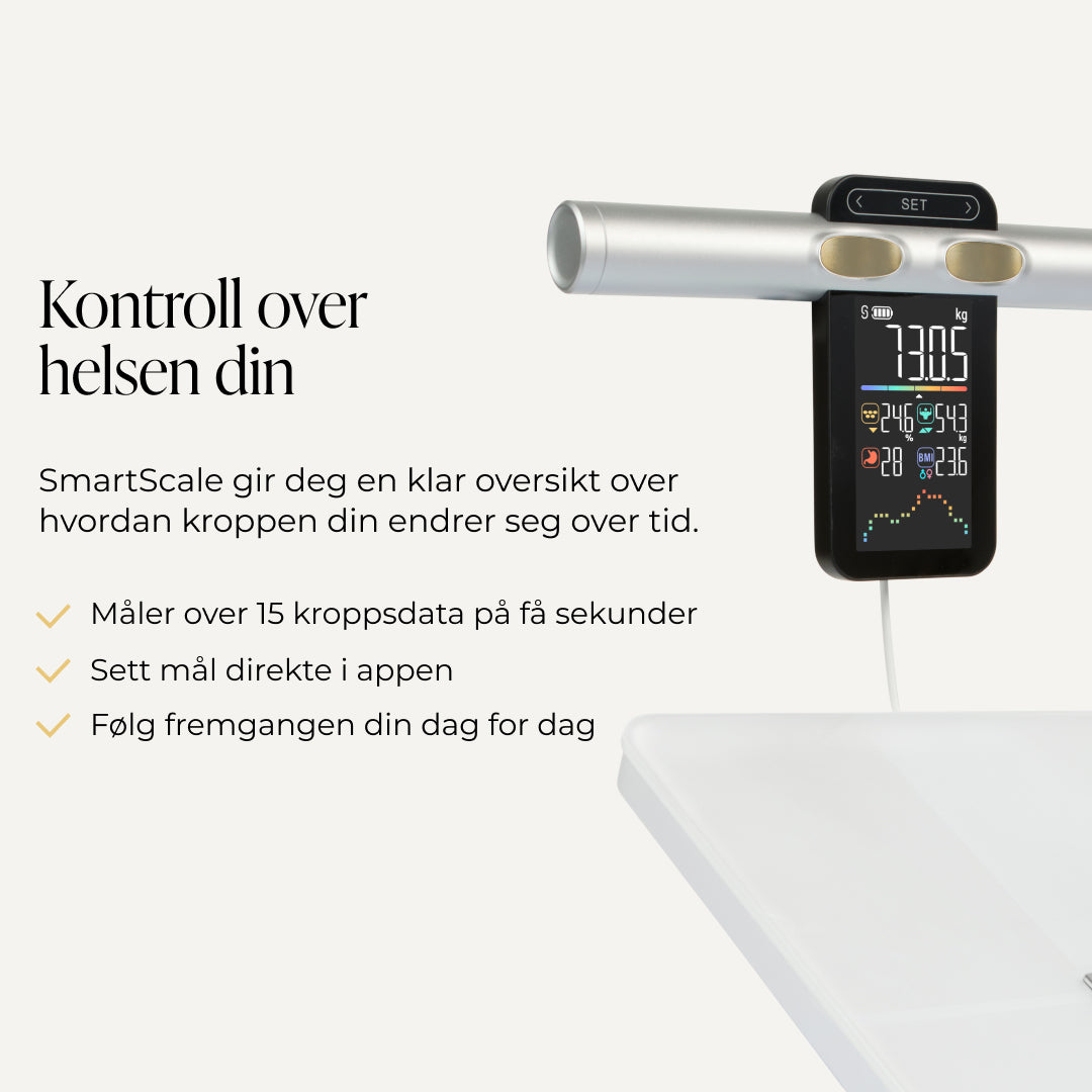 Comforth SmartScale - Kroppsskanner og fettmåler