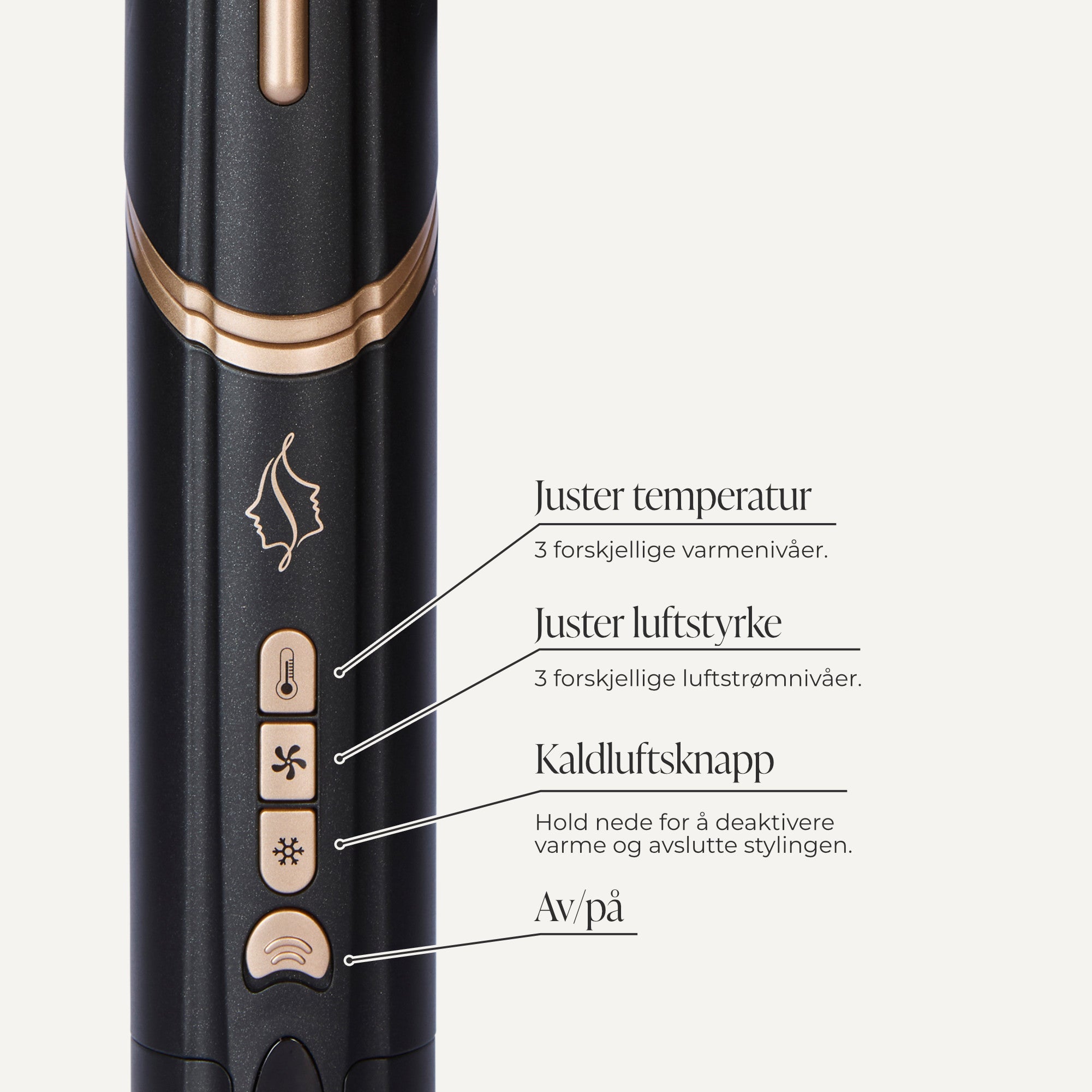 Comforth AeroStyler™ - 6-i-1-Hårstyler