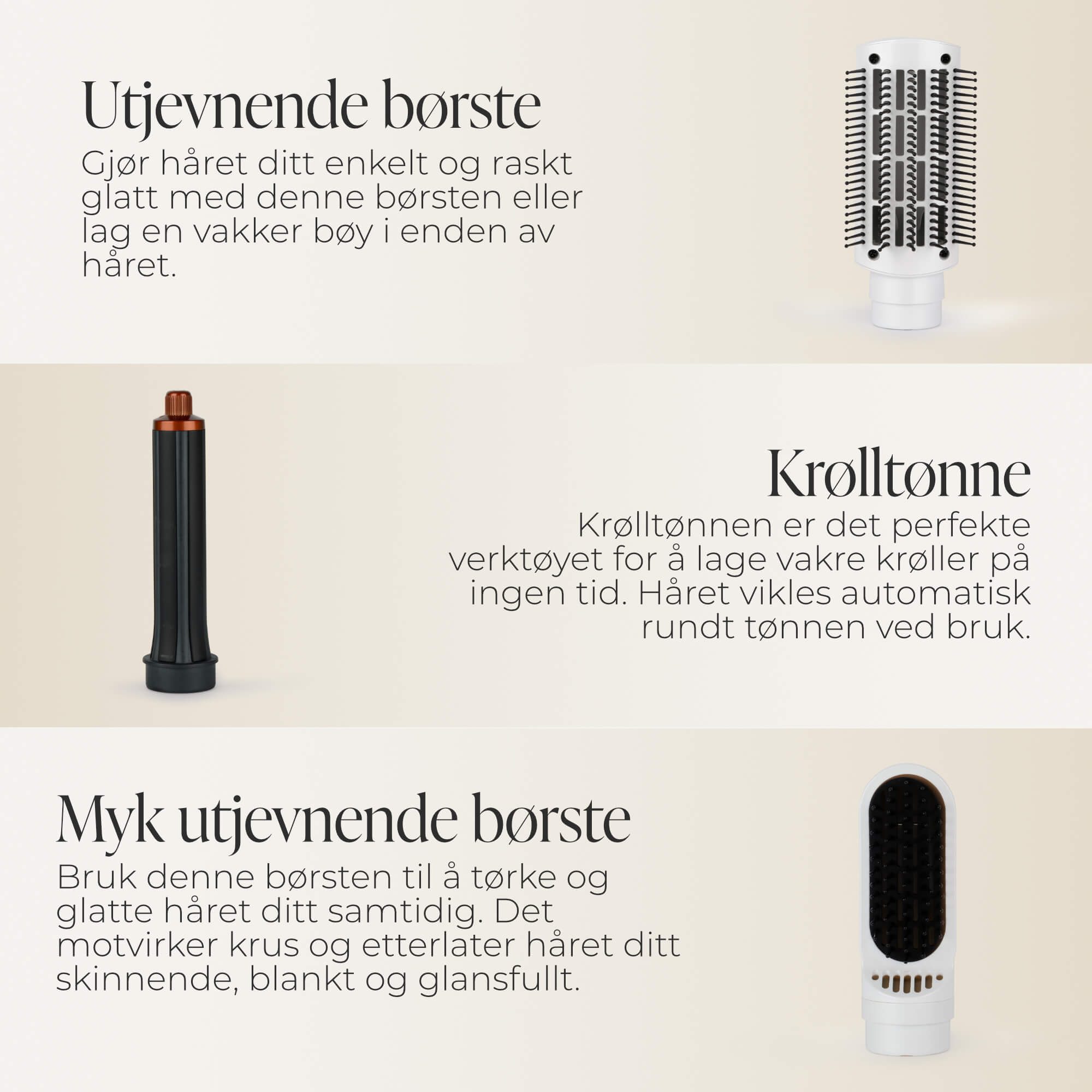 OUTLET: Comforth AirPro™ - 6-i-1 Hårføner