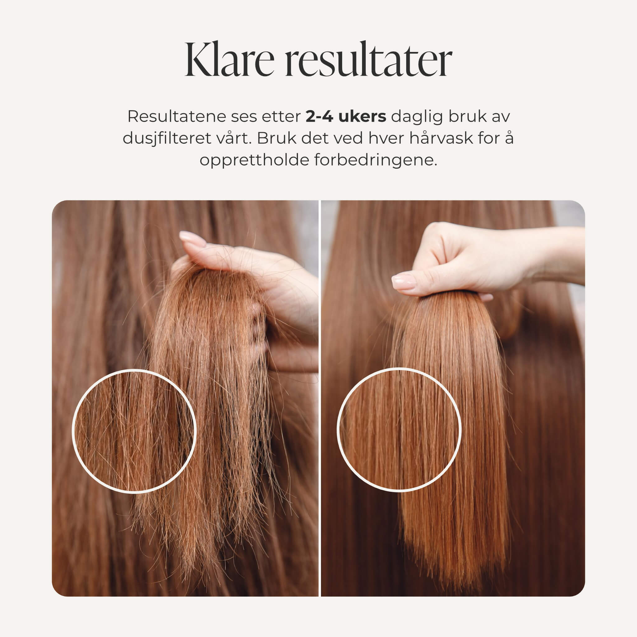 Comforth Dusjhode – Kalkfiltrerende filter