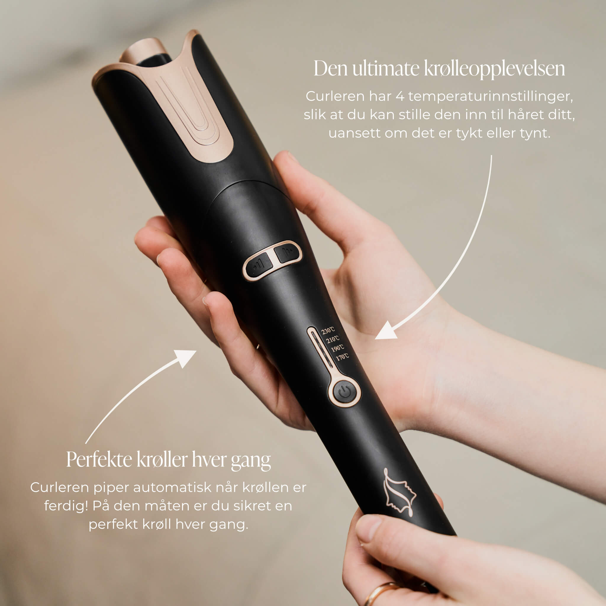 Comforth Curler - Automatisk Krølltang