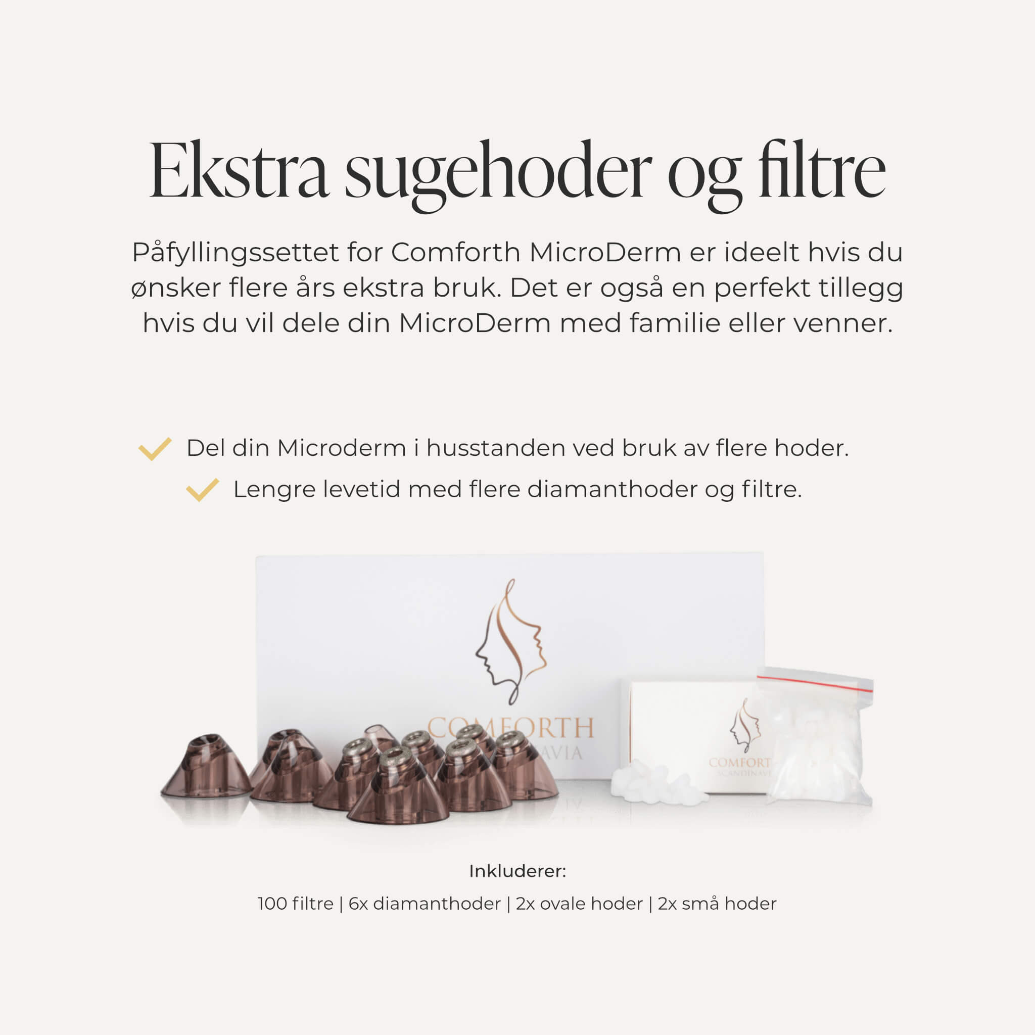 MicroDerm Påfyllingssett