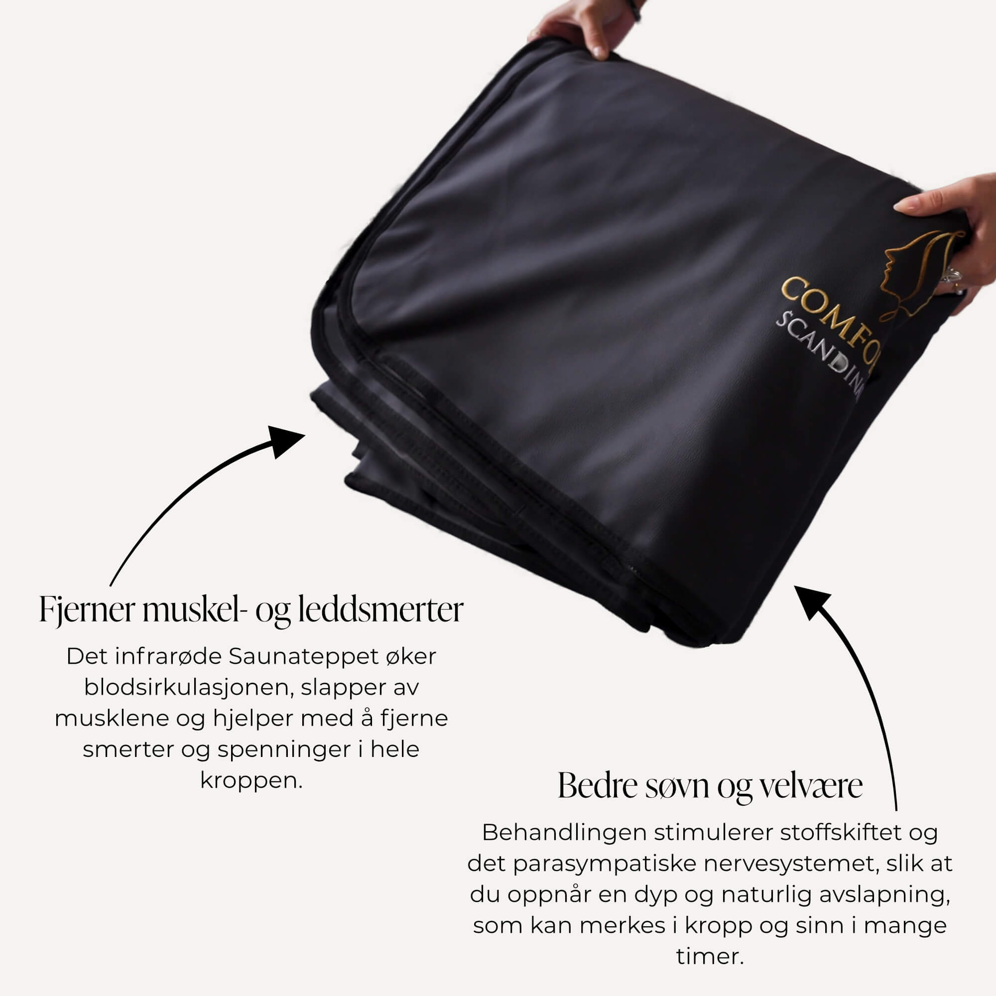 Comforth Infrarødt Luksus Saunateppe