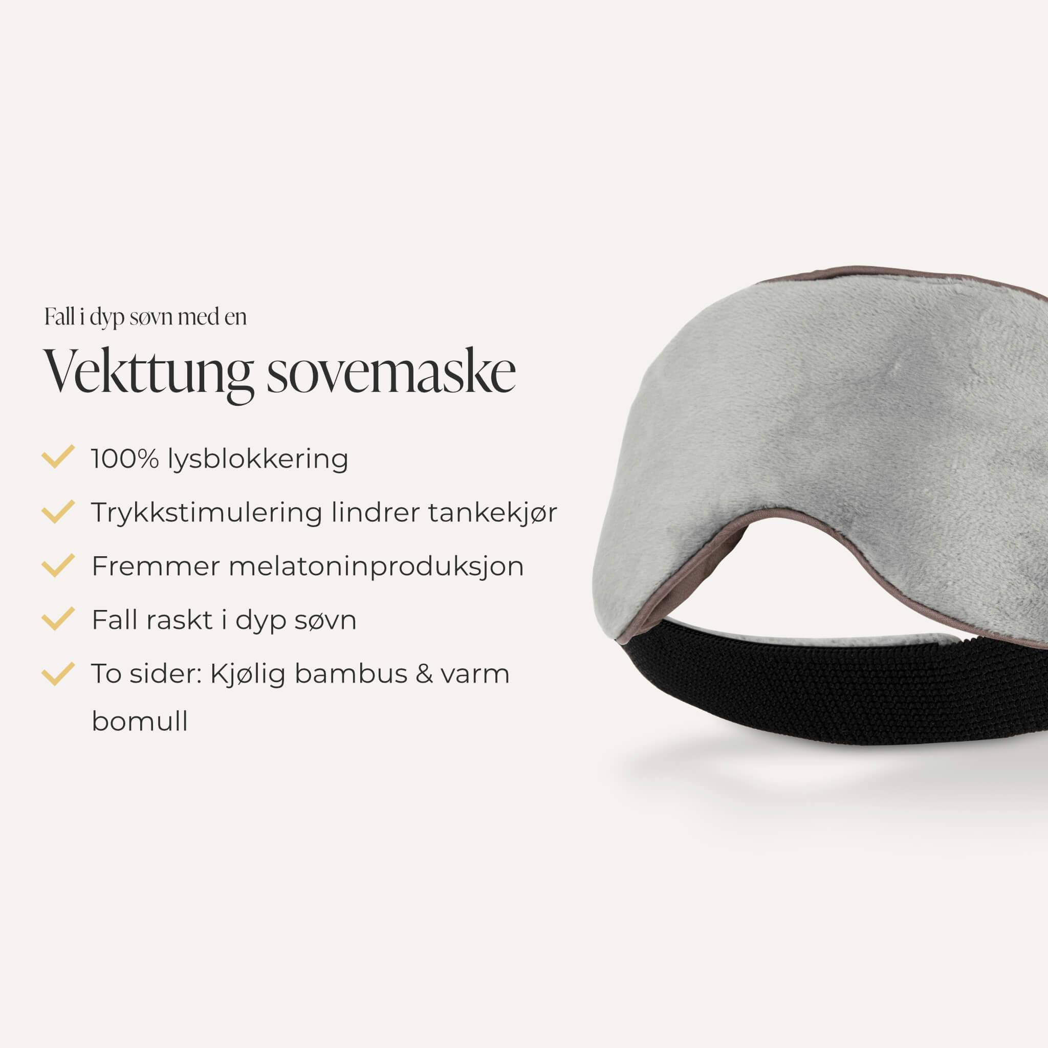 Comforth Tyngdesøvnmaske