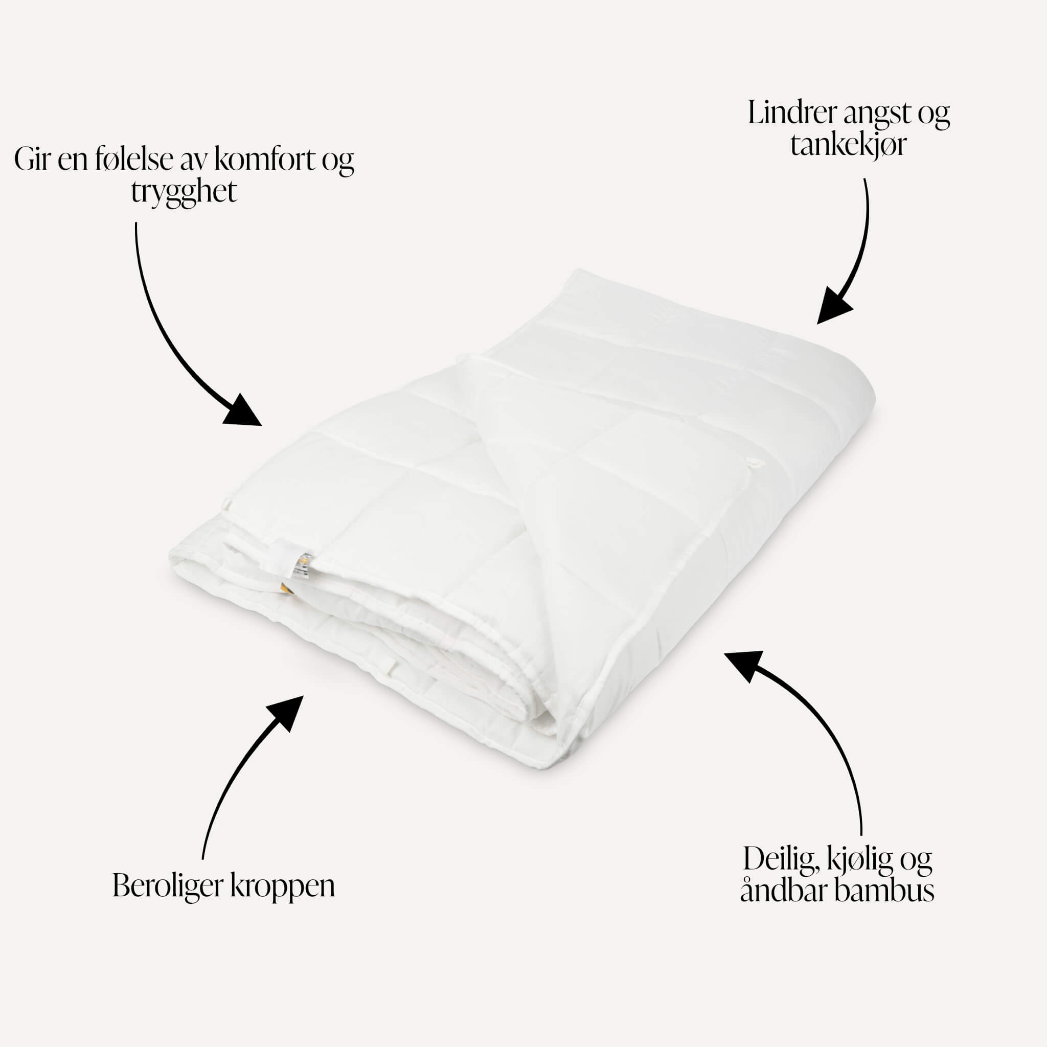 Vektet bambusteppe (voksen)