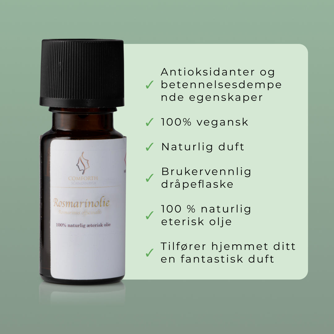 Naturlig Eterisk Rosmarinolje