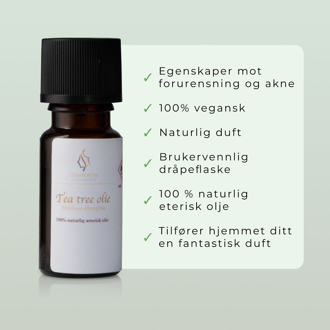 Naturlig Eterisk Tea Tree-olje