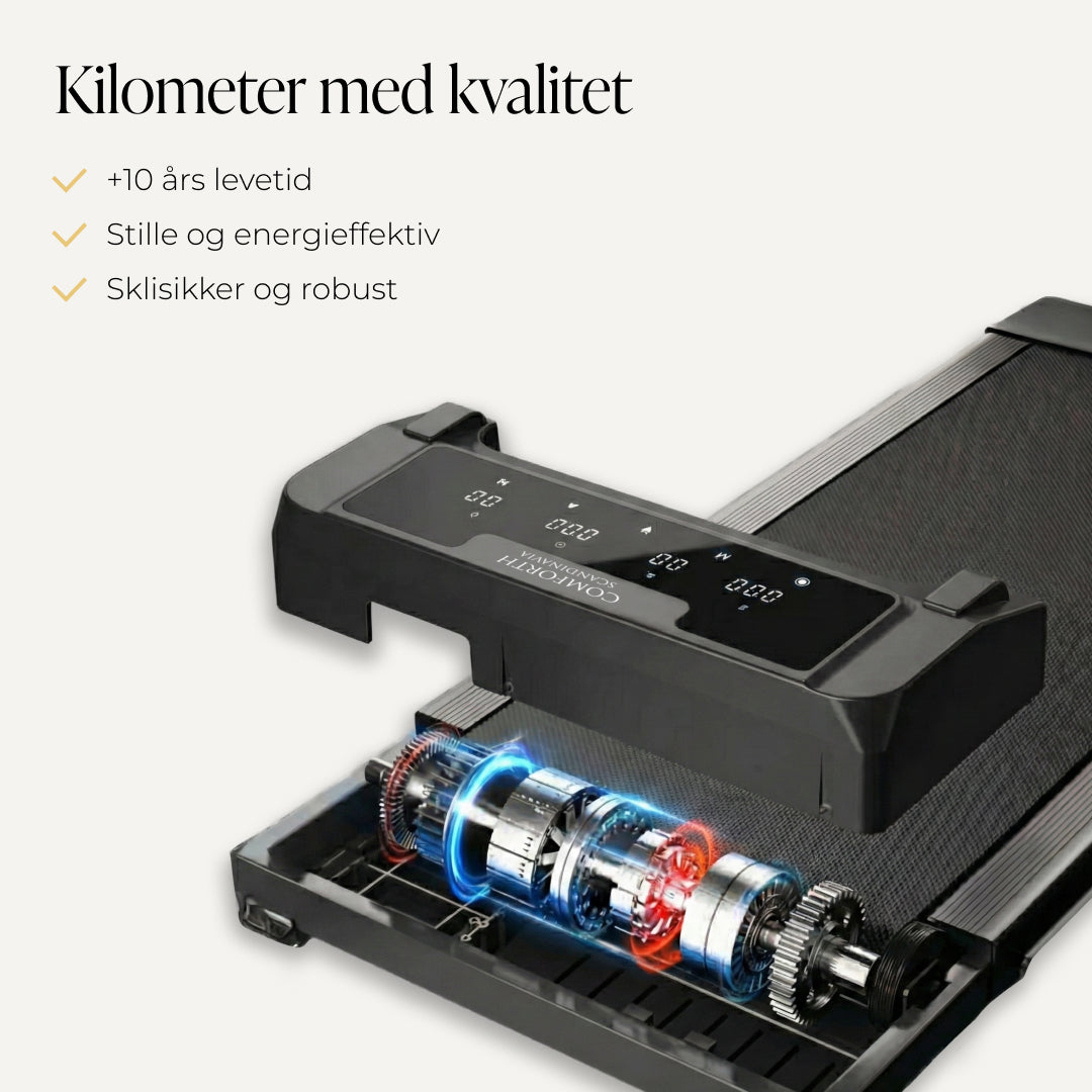 Comforth MotionPro – Sammenleggbart gå- og løpebånd