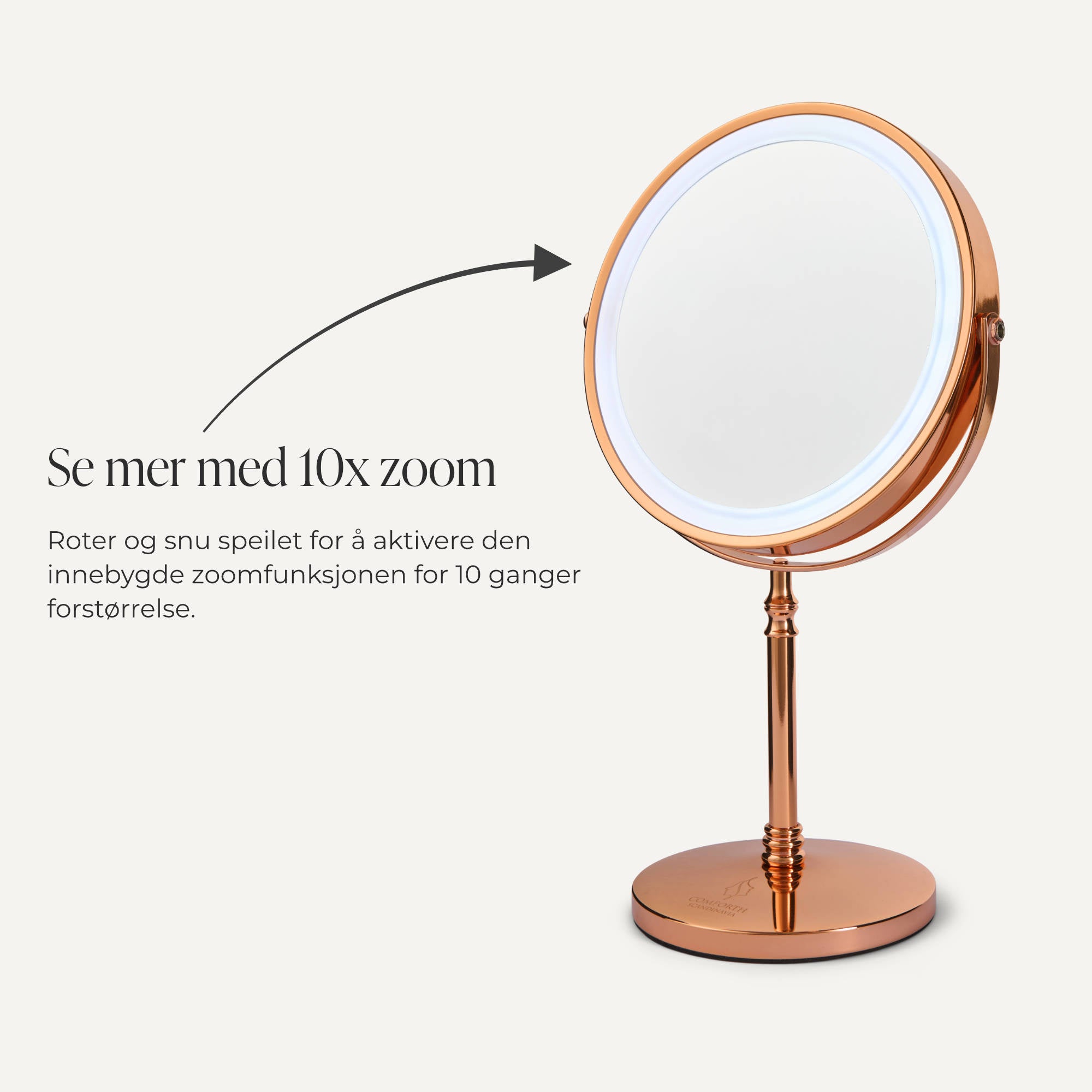 Comforth Makeup Mirror - Speil med sminkelys